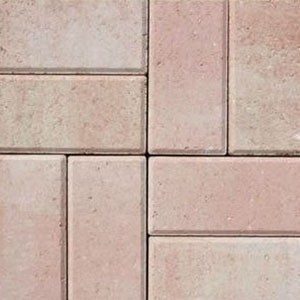 Pavers 92 Pink White
