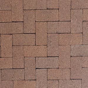 Pavers 117 clay cocoa