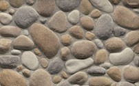 Stone Veneer 39 River Rock Silver