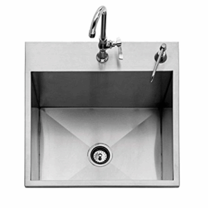 24" Twin Eagles Outdoor Sink with S/S Cover