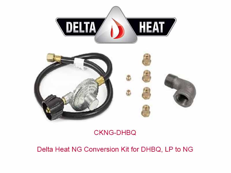 Delta Heat NG Conversion Kit for DHBQ LP to NG