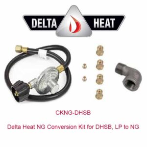 Delta Heat NG Conversion Kit for DHSB, LP to NG