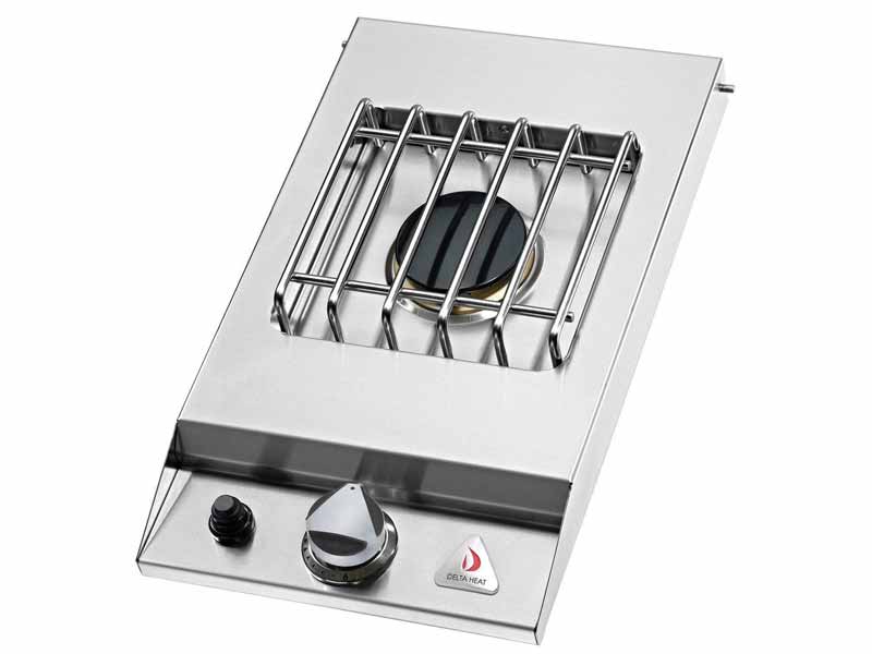 Delta Heat Single Side Burner, Drop In (L/N) 1 Delta Heat Single Side Burner Drop In LN