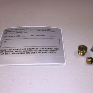 NG Conversion Kit for TEGH, LP to NG